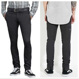 NWT Dickies Skinny Straight Black Pants 34x32